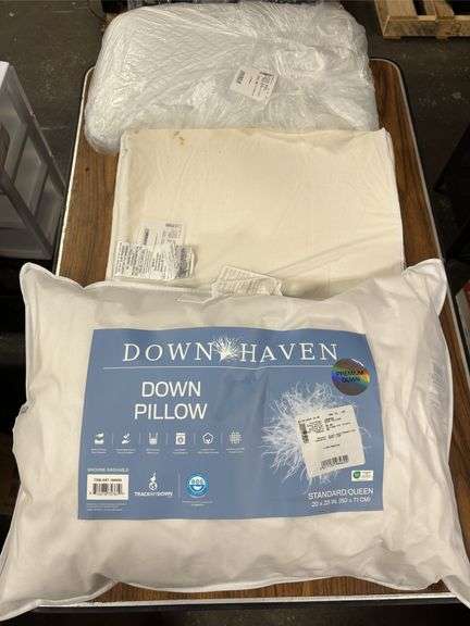 (3) Assorted Pillows - Sealy, PureLux, Down Haven