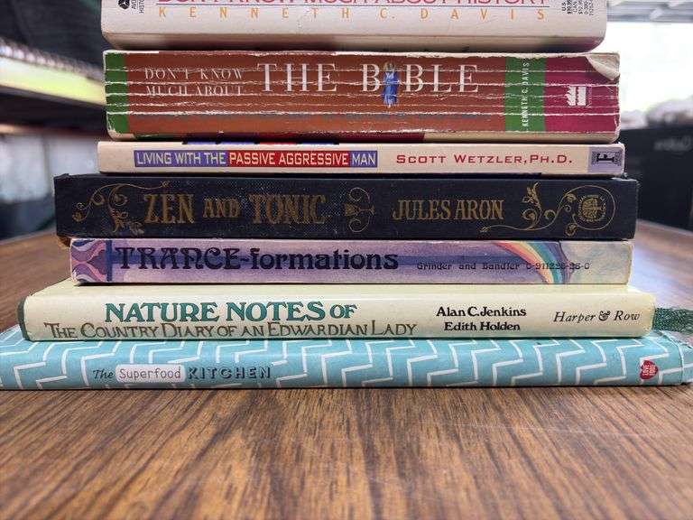 (10) Assorted Books