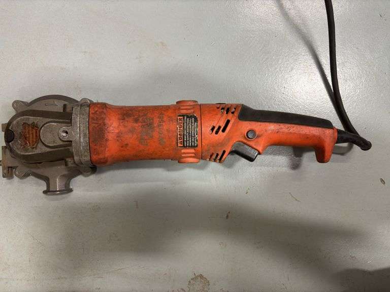 Benner/Newman Cutting Edge Rebar Cutting Saw w/ Extra Blades & Case - Corded *Powers