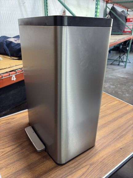 Kohler 13gal Stainless Steel Step Trash Can