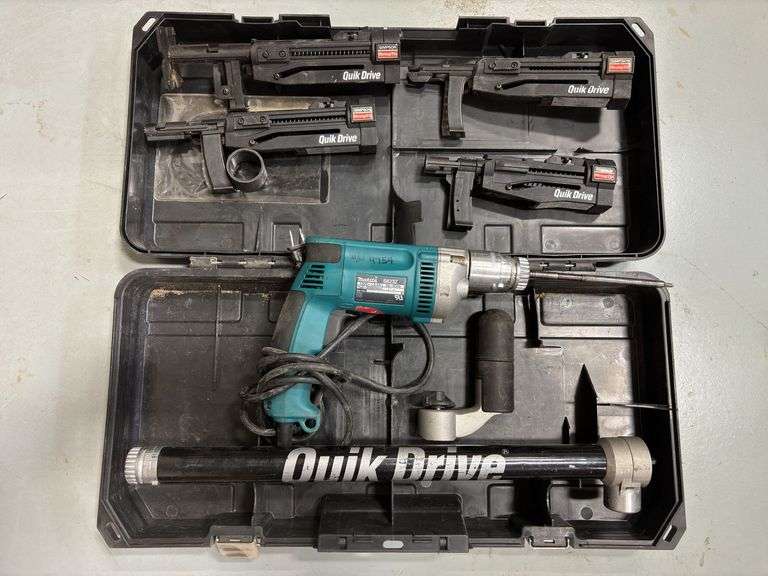 Makita Quik Drive Pro SDD Auto Feed Screw Driving System - 1-1/2" - 2-1/2" *Tested/Works