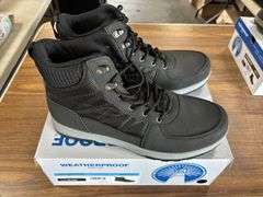 (2) Weatherproof Men’s All Weather Work Boots (Black/Gray Size 11 & 13)