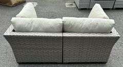 TK Classics Medium Brown 2-Piece Patio Couch Set *NIB