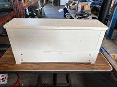 Allen+Roth White Wall Mount 2-Tier Shelf