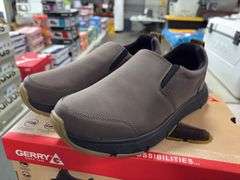 (1) Gerry MOC II Men’s Slip On (Black Size 10) & (1) Gerry MOC II (Brown Size 10)