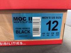 (2) Gerry Moc II Men’s Slip On (Brown Size 12 & Black Size 12)