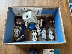 Assorted Light & Fan Switches, Power Outlets & Digital Wall Timers