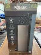 Kohler 13gal Stainless Steel Step Trash Can
