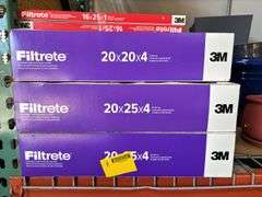 (5) Assorted 3M Filtrete Allergen Filters