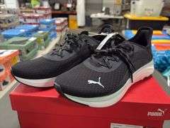 (2) Puma Women’s Sophia EVO Sneakers (Black Size 9 & Cream Size 9)