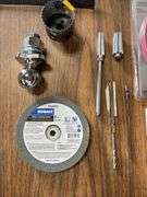 Box of Assorted Tools & Tool Accessories