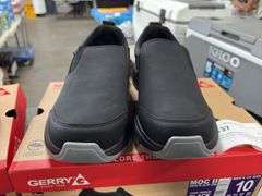 (1) Gerry MOC II Men’s Slip On (Black Size 10) & (1) Gerry MOC II (Brown Size 10)