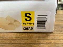 (3) 32° Cool Unisex Cushion Slides (Cream Size S/ Blue Size M/ White Size XL)