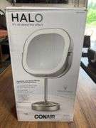 Conair Halo LED Double-Sided 1x/10x Vanity Mirror