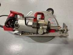 (2) SkilSaw 'Big Foot' 7-1/4" Worm Drive Circular Saws - Corded *Tested/Works