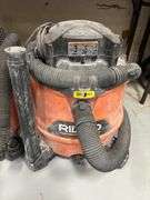 (3) Ridgid NXT Wet/Dry Shop Vacuums - 10, 12 & 14gal *Tested/Works