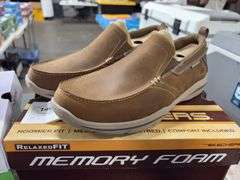 (1) Sketchers Relaxed Memory Foam Loafer (Brown Size 11) & (1) Arch Comfort (Black Size 11)