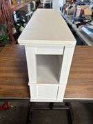 Allen+Roth White Wall Mount 2-Tier Shelf