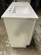 Style Selections 36” Vanity with Top & Mirror - White