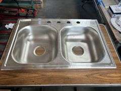 Elkay Dayton Drop-In Double Bowl Kitchen Sink - 22" x 33"