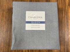 Charisma Queen Sheet Set & 2pk Sealy Down Alternative Pillows