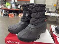 (2) Chooka Women’s Waterproof Insulated Snow Boots (Black Size 11)