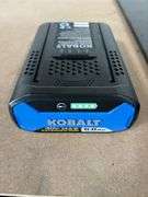 Kobalt 40v 20" Push Lawnmower Kit w/ Battery & Charger *Powers/Works
