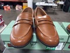 (2) Kensie Women’s Padded Gitty Loafers  (Brown Sizes 6 and 7.5)