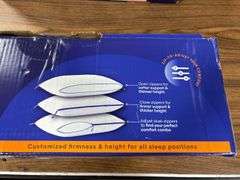 (2) Nectar Tri-Comfort Adjustable Pillows