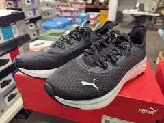 (2) Puma Women’s Sophia EVO Sneakers (Black Size 8.5 & Cream Size 8)