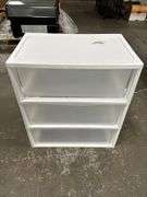 Sterilite 3-Drawer Plastic Organizer