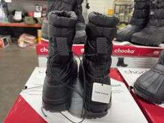 (4) Chooka Women’s Waterproof Insulated Snow Boots (Black Size 9)