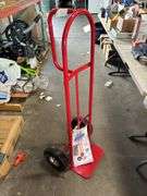 Milwaukee Heavy Duty D-Handle Hand Truck w/ Spare Tires