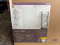 Allen+Roth Platform Shower Wall System & Schluter 12" x 28" Shower Niche