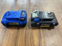 Kobalt 24v 1/4" Brushless Impact Wrench w/ (2) Batteries