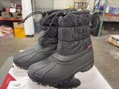 (3) Chooka Women’s Waterproof Insulated Snow Boots (Black Size 7)