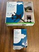 Utilitech Indoor Full-Motion TV Mount & Wireless Doorbell Kit w/ Sensor