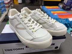 (3) Tretorn Women’s ‘Serve’ Sneakers (White/Gray Size 8/ 9)
