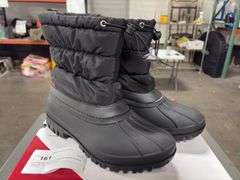 (4) Chooka Women’s Waterproof Insulated Snow Boots (Black Size 9)