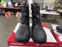(2) Chooka Women’s Waterproof Insulated Snow Boots (Black Size 11)