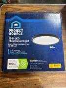 Project Source 13" Round Flushmount Lights, 15" LED Flushmount Light & 17" LED Flushmount Light