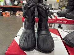 (4) Chooka Women’s Waterproof Insulated Snow Boots (Black Size 9)