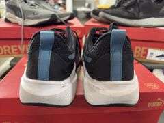 (1) Puma Mens Rocket Fuel (Black Size 10.5) & (1) Puma Zip C Sneakers (Gray Size 8.5)