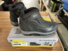 (3) Khombu Men’s Hybrid Winter Boots (Black Size 8/ 11/ 13)