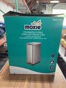 Moxie 10gal Stainless Steel Step Trash Can