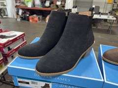 (2) Draper James Women’s Heeled Boots (Black & Brown Size 10)