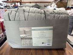 BHF 3pc King Comforter Set - Green