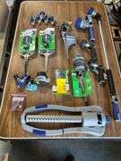 Assorted Orbit Sprinkers, (4) Assorted Nozzle Sprayers, & Hose Faucet Manifold