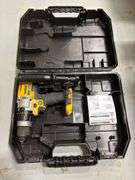 (2) DeWalt Cordless 20v Max XR Hammer Drill/Driver Kits w/ Battery & Charger *Tested/Works