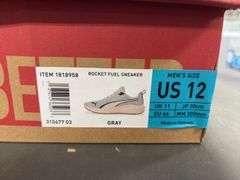 (2) Puma Rocket Fuel Sneakers (Gray Size 12/ 11) & (1) ZIP C Sneaker (Black Size 13)